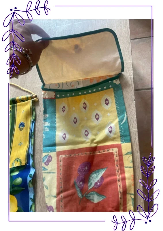 Lot de bolsos de tela vintage – photo 5